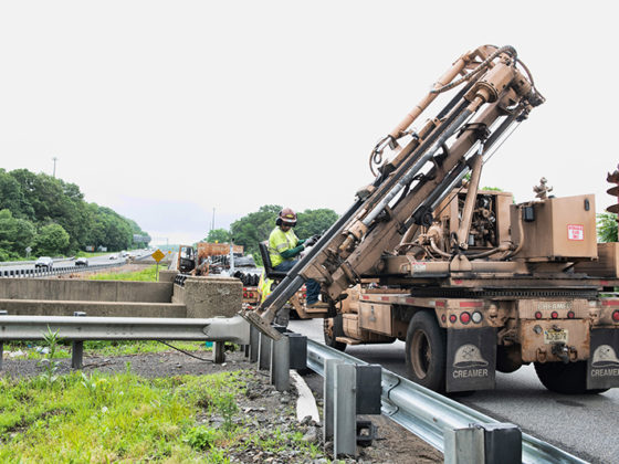 NJDOT Beam Guide Rail North Maintenance | J. Fletcher Creamer & Son, Inc.